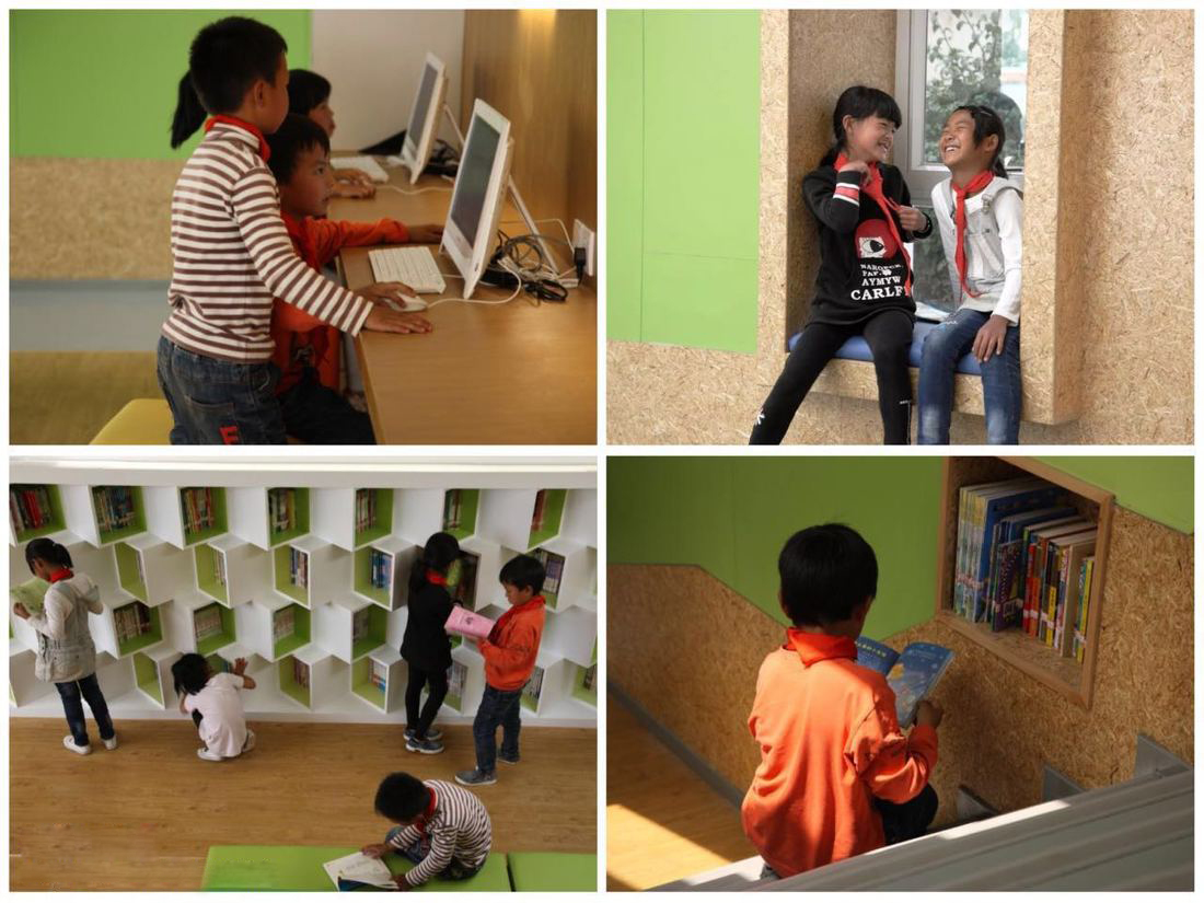 云南玉溪河外小學(xué)第三空間“卓域樓"(圖28)